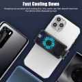 Mobile Phone Cooler Semiconductor Radiator Cooling Fan Holder Mute Stretchable For iPhone Samsung Huawei Xiaomi