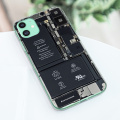 Chip Internal Board Silicone Phone Case for Apple iPhone 12 Mini 11 Pro XS Max X XR 6 6S 7 8 Plus 5 5S SE 2020 luxury Soft Cover