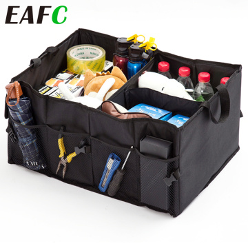 EAFC Car Trunk Organizer Eco-Friendly Super Strong & Durable Collapsible Cargo Storage Box For Auto Trucks SUV Trunk Box