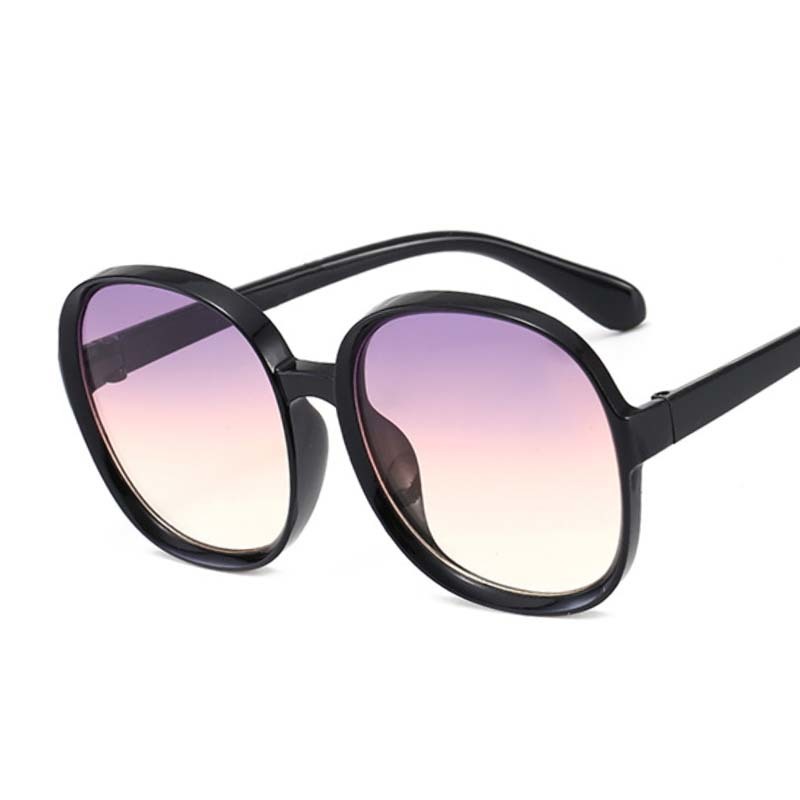 2020 Plastic Classic Vintage Sunglasses Women Oversized Round Frame Luxury Brand Designer Female Glasses Big Shades Oculos