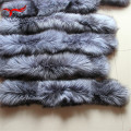 Silver fox Winter Women's Real Fox Fur Scarf Fox Fur Cap Fur Collar Scarves 80cm Collar Soft Fur Scarf Neck Warmer L#45