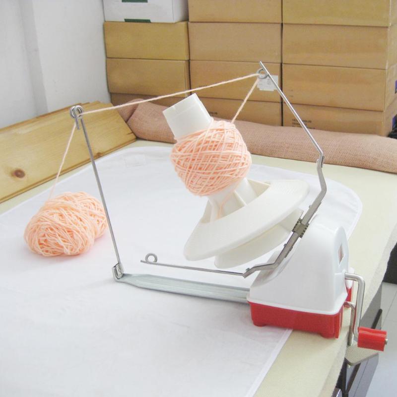 Hand-Operated Rotating Yarn Ball Wool Winder Holder Household Coiler Cable Needle Wool Winding Machine Sewing Accessories