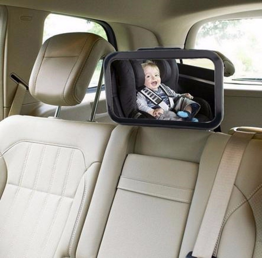 Adjustable Wide Rear View Car Mirror Auto Spiegel Baby Child Seat Car Safety Mirror Monitor Headrest Automobile Interior Styling