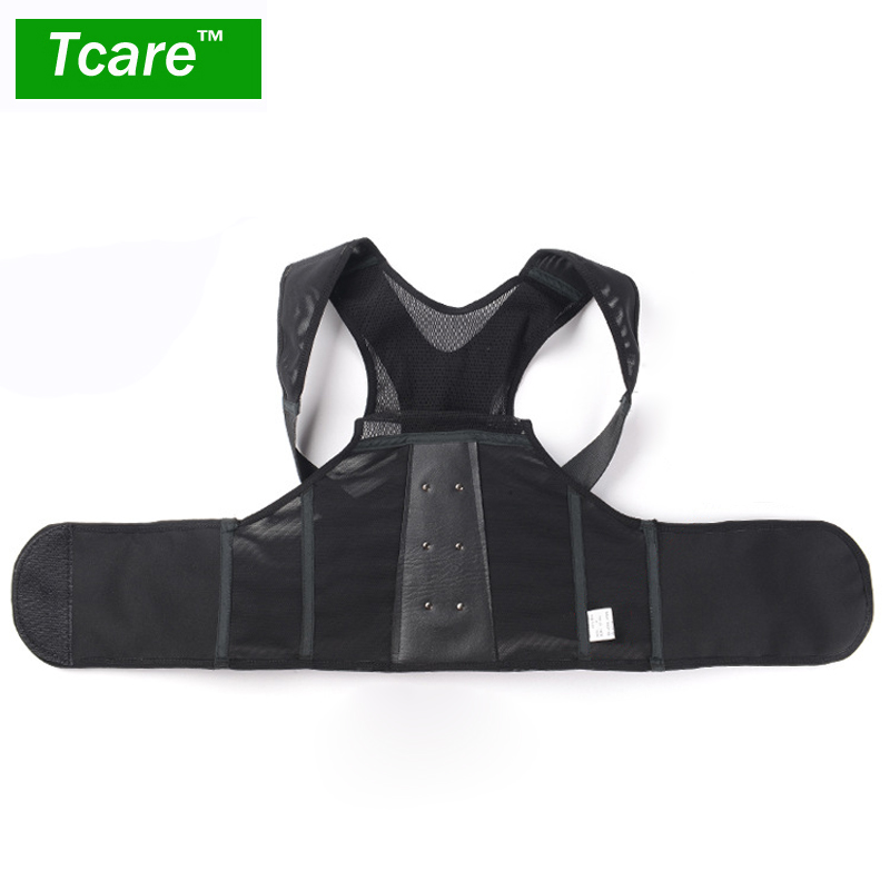 Tcare Posture Correction Waist Shoulder Chest Back Support Brace Corrector Belt for Women Men Size S/M/L/XL/XXL Health Care