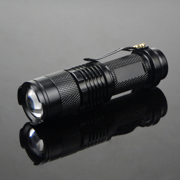 1Pcs Portable Aluminum Q5 LED Flashlight 3 Modes Zoomable Torch LED lights For Camping Bike Outdoor Lighting Safety Taschenlampe