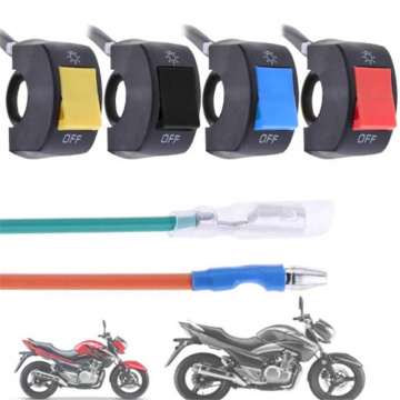 22mm Motorcycle Switches Motorbike Horn Button Turn Signal Electric Fog Lamp Light Start Handlebar Controller Switch