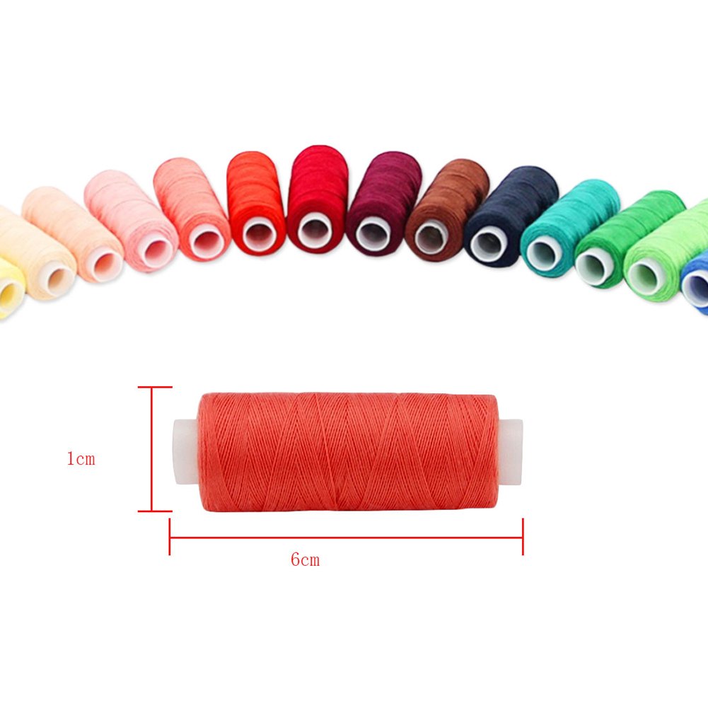 60 Colors 250 Yard Strong Sewing Threads For Sewing Polyester Thread Kit Hand Machines Sewing Tools