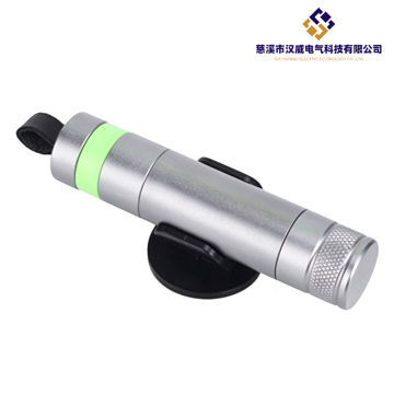 Silver Luminous 2 in 1 Car Window Breaker