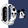Disney Mickey Strap for Xiaomi Mi Band 5 4 3 NFC Silicone Wristband Bracelet Replacement for Xiaomi Band 4 Wrist TPU Strap