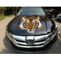 Tiger Totem hood scratch decorative stickers head cover stickers bonnet stickers tiger head car stickers car door stickers-452