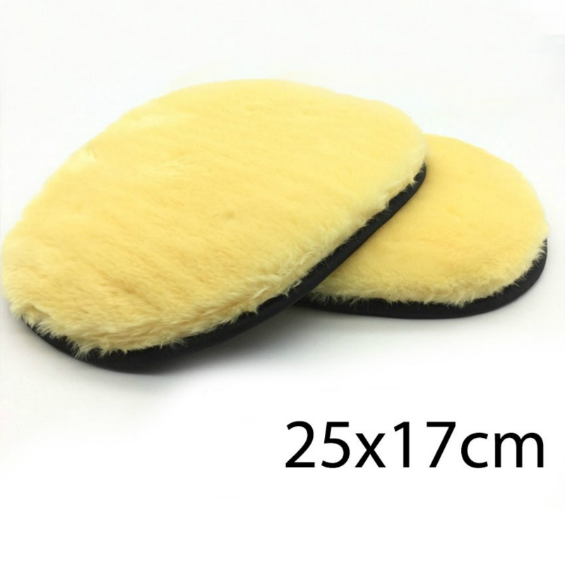Car Styling 17*25cm Automotive Car Cleaning Car Brush Cleaner Wool Soft Car Washing Gloves Cleaning Brush Motorcycle Washer Care