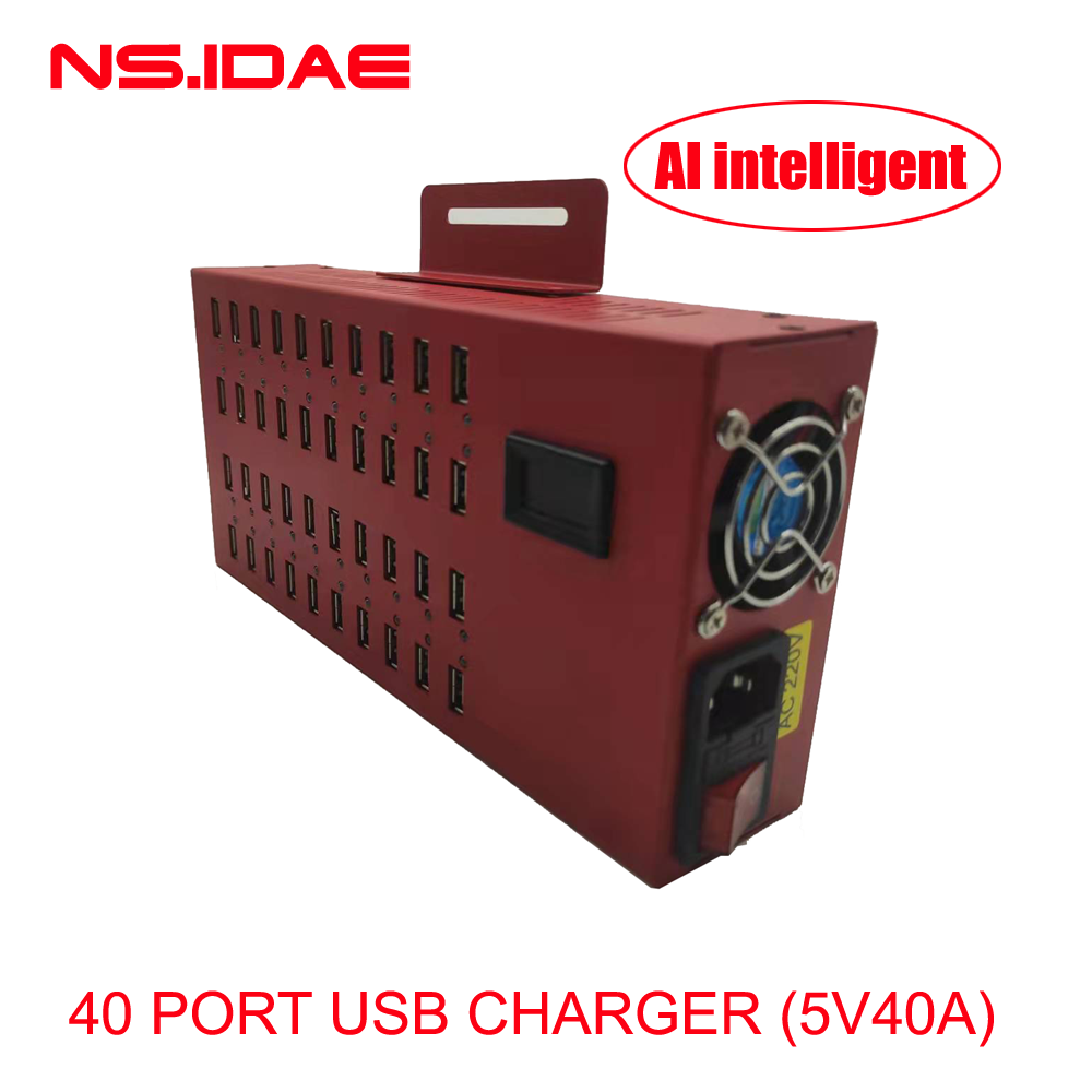 40 port Usb Ai Rde Charger intelligent  