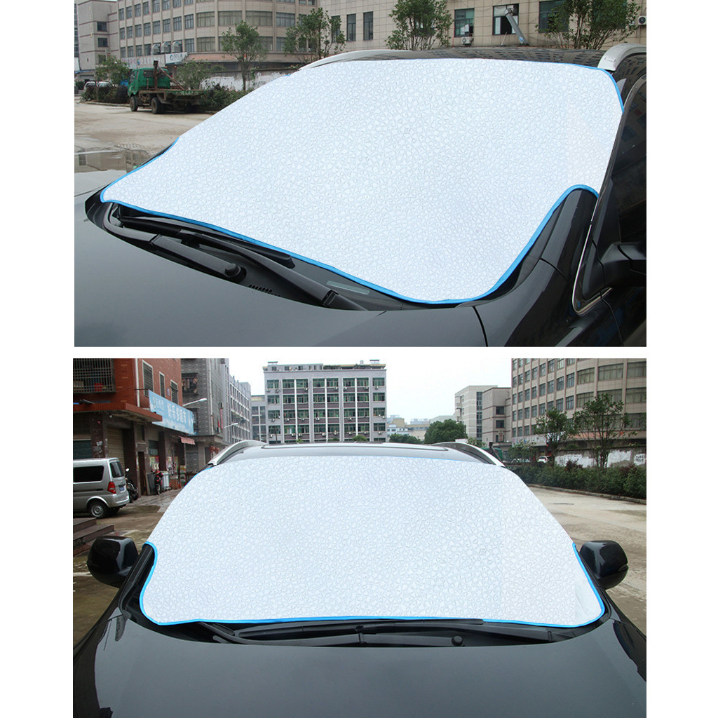 Car Windshield Cover Car Sunshade Sun Shade Front Rear Window Car Truck Windshield Cover Anti Snow/Frost/Ice Protector #YL1