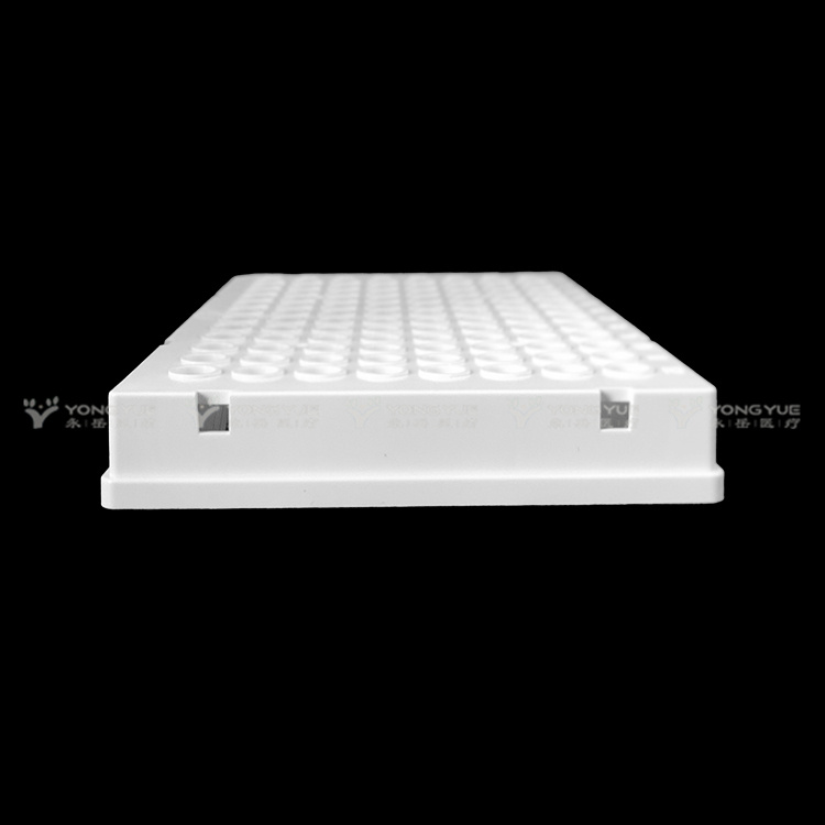 0 1ml 96 Well Pcr Plate Full Skirt White Frame White Tube