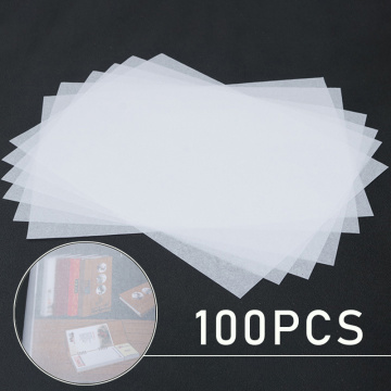 100pcs 210x297mm Tracing Copy Paper Paper Painting For Craft Writing Copying Painting Tissue Paper For Tracing Drawing