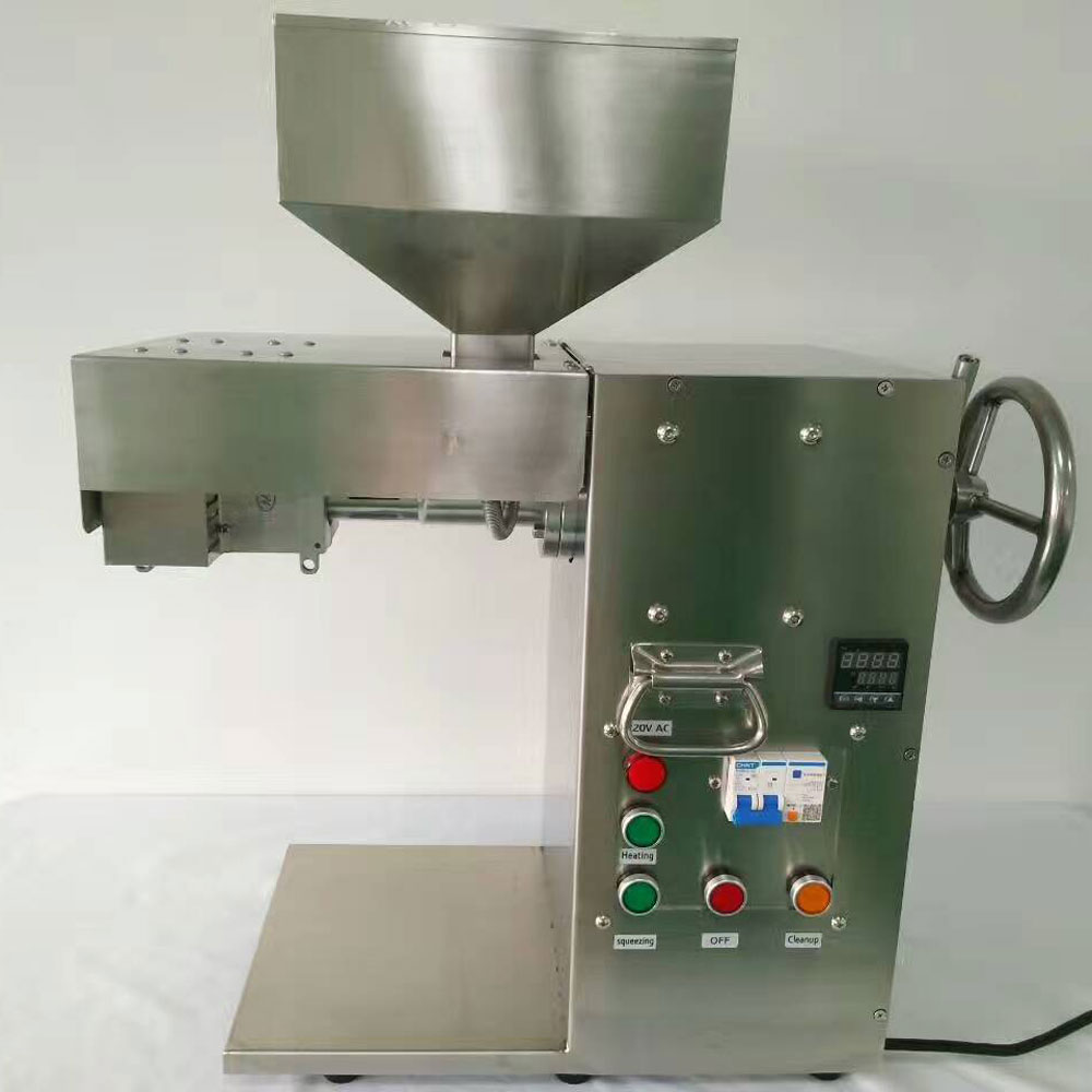 Commercial oil press machine stainless steel oil extractor for sesame rapeseed walnut peanut flax seed oil presser machine 3000W