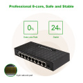 8 Gigabit Port Network Switch 10/100/1000Mbps Fast Ethernet Switch Lan Hub Full/Half duplex Ethernet Desktop Network Switcher