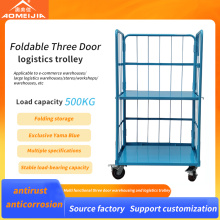 The foldable three door Yamalan logistics trolley