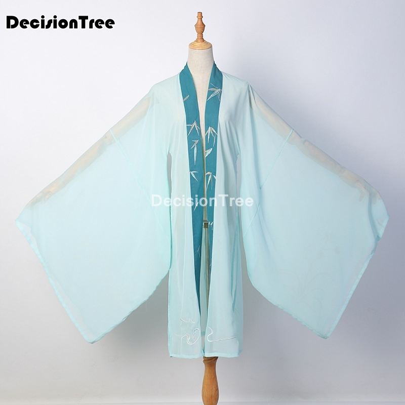 2021 hanfu coat chinese style ancient costume traditional folk dance stage performance clothing retro princess fairy hanfu cloak