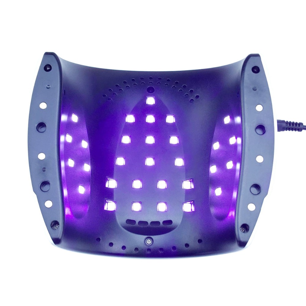 UV Lamp 48W Hybrid Lamp Light For Gel Varnish Drying with 30 LEDs Fast Dry With Feet Bottom Nail Dryer UV Led Nail Lamp