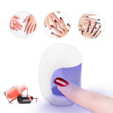 3W Egg Shape UV LED Lamp for Nail Single Finger Lamp Nail Gel Polish Dryer Drying Machine Smart Sensor 30s /40s Fast Dryer