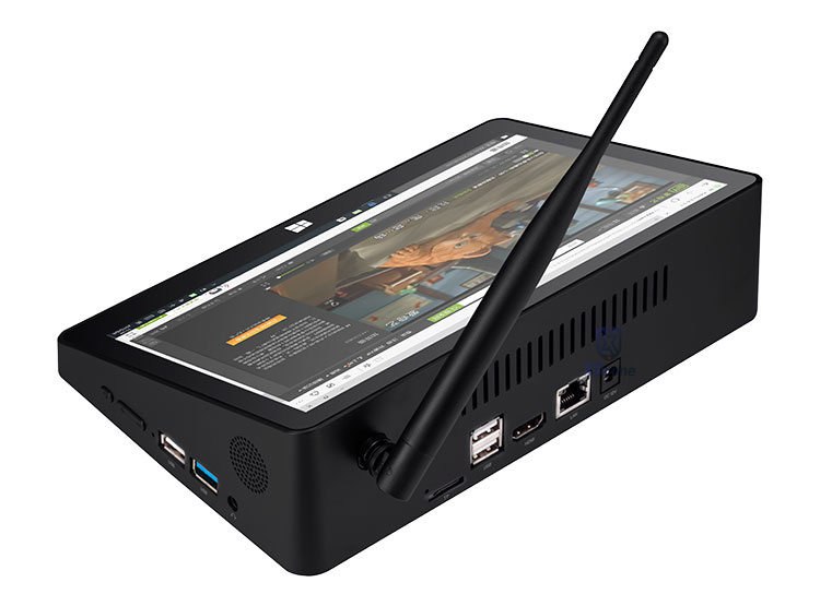 original Mini PC X10 PRO All in one PC Computer Desktop Tablet POS Windows 10 Home 10.8" Touch Screen WIFI Intel Quad Core RJ45