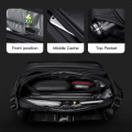 inrnn Fashion Shoulder Bag Men Waterproof Crossbody Bags Hard Shell Chest Bag for Teenager USB Charging Male Sling Messenger Bag