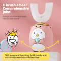 Children Electric Toothbrush For Kids Smart 360 Degrees U Silicon USB Automatic Ultrasonic Teeth Tooth Brush Cartoon Pattern
