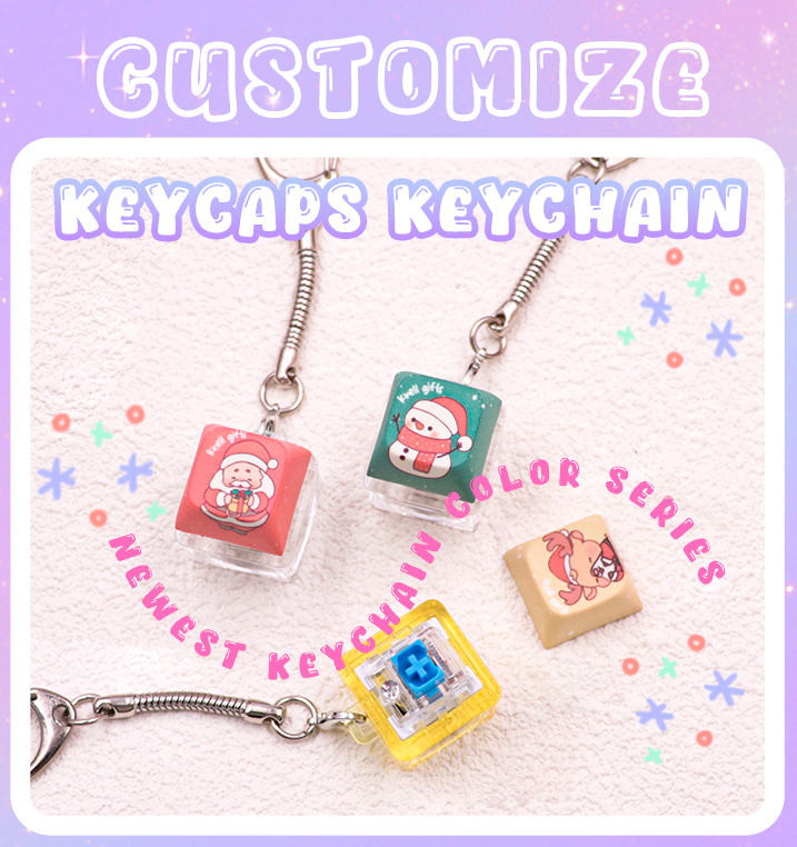 Custom Anime LED Keychain