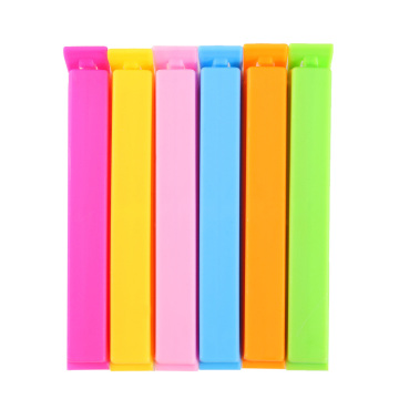 10/20 Pcs Fashion Colorful Kitchen Storage Food Snack Seal Sealing Bag Clips Sealer Reusable Clamp Plastic Tool 11*1.5*1.2CM