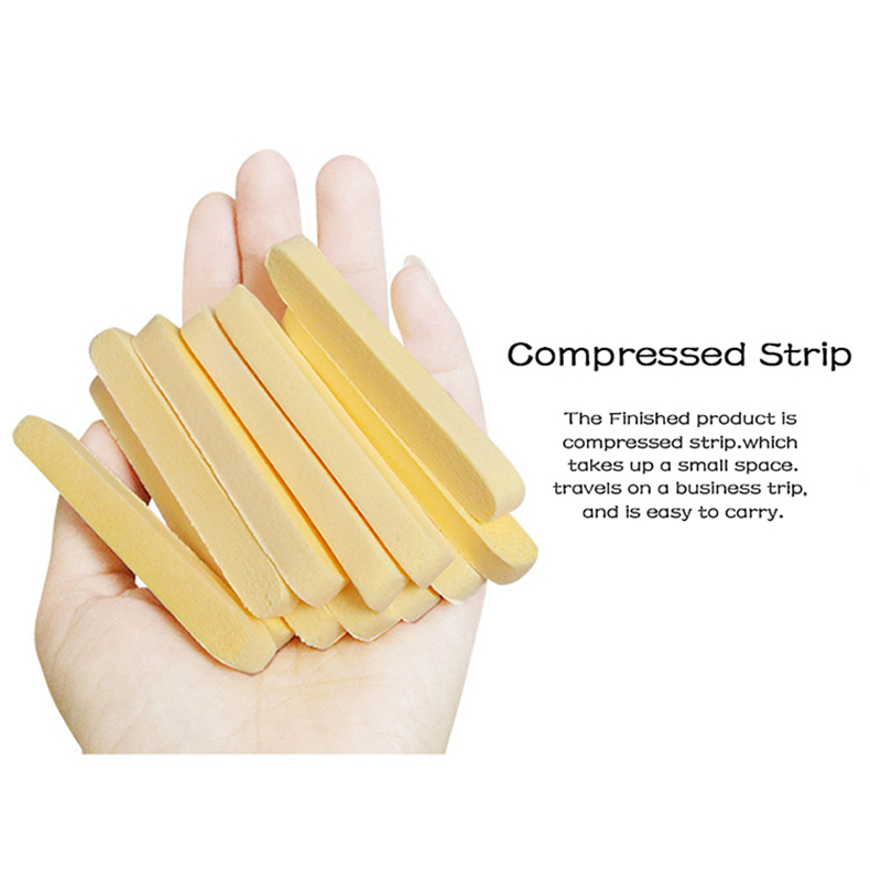 30Sets/lot Portable Soft Compressed Strip Wash Face Of Makeup Clean Tool Facial Pore Cleaner For Foaming Cleaning Sponge