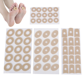 4 Types 15PCS/Sheet Callus Cushions Shoes Heel Pad Foam Round Toe Foot Corn Bunion Protectors Pads