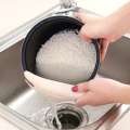 Rice Sieve Washer Plastic Sifter Spoon Rice Soybeans Green Beans Washing Tool Drainer Strainer Spoon with Hole Kichen Colander