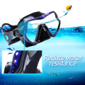 YFXcreate Professional Scuba Diving Mask and Snorkels Anti-Fog Goggles Glasses Diving Swimming Easy Breath Tube Set