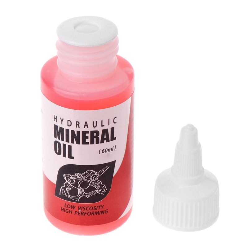 Bicycle Brake Mineral Oil System 60ml Fluid Cycling Mountain Bikes
