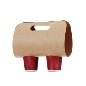 Lightweight and simple paper cup holder