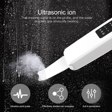 Hot USB Ultrasonic Skin Scrubber Deep Cleaning Facial Peeling Face Cleaner Acne Removal Blackhead Beauty Whitening Machine