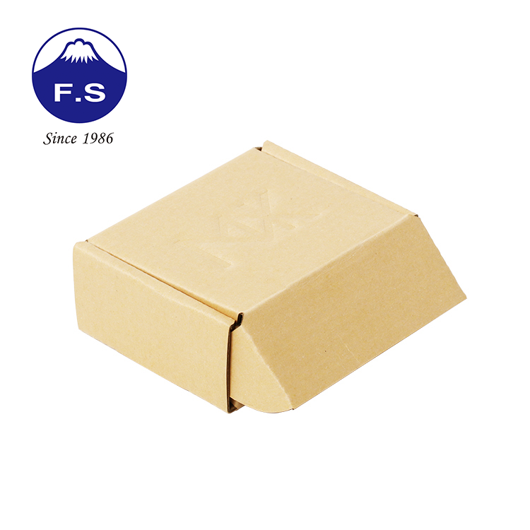 Kraft Cardboard Corrugated Shoe Boxes With Company Logo