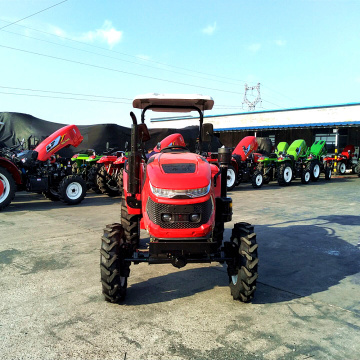 Four-wheel drive farm tractors with multiple horsepower