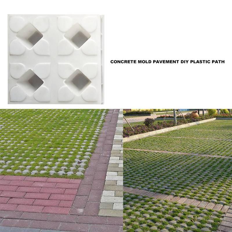 DIY Pavement Mold Manually Paving Cement Brick Molds Plastic Road Concrete Garden Stone Molds For Home Garden Mold Dropshipping