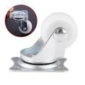 4 Pcs/lot Universal Swivel Casters 1" 1.5" 2" 2.5" 3"Wheels White Roller Wheel For Furniture Trolley Chair Swivel Caster Wheel