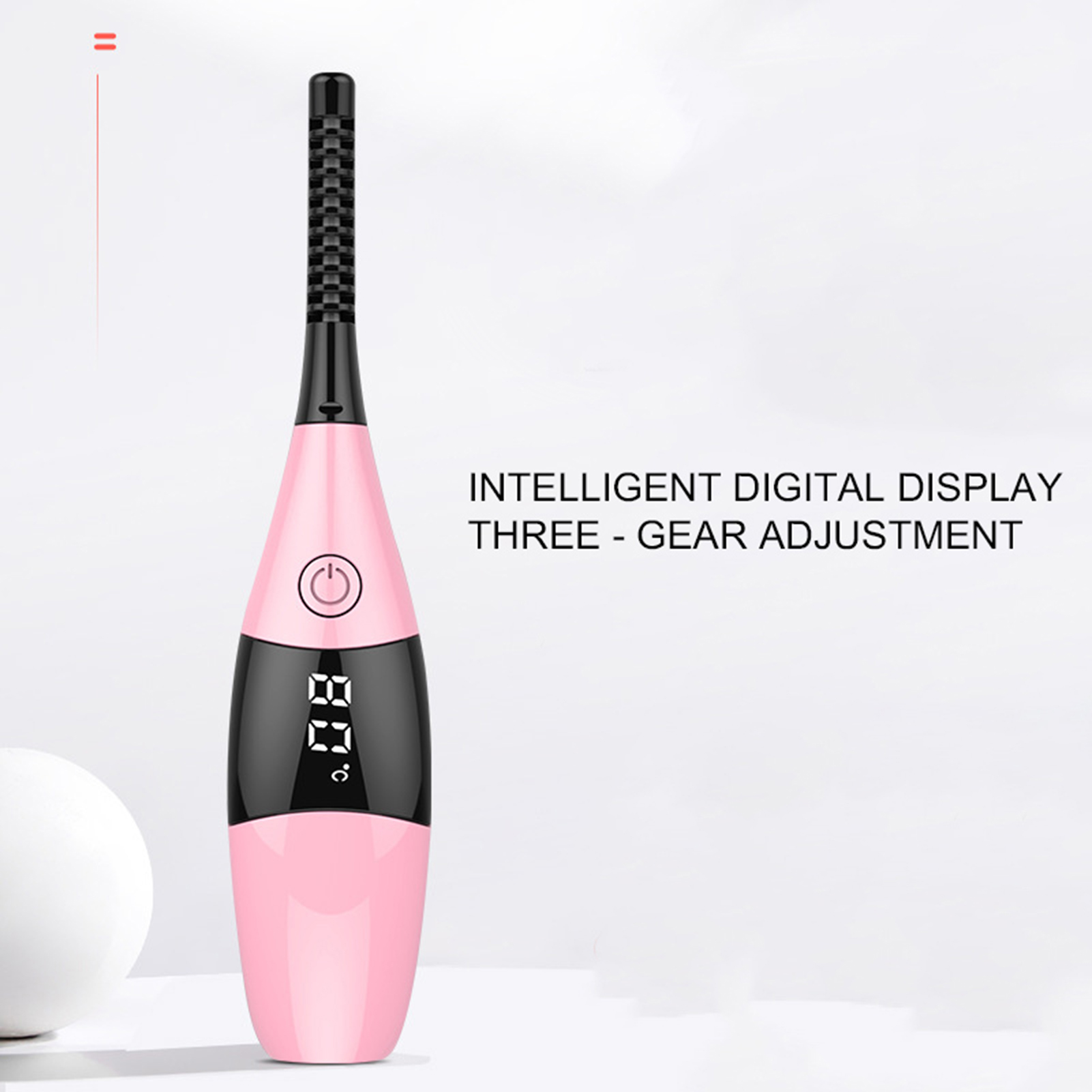 Women Portable Pen Style Electric Eyelash Curler Long Lasting Lash Curling Tool