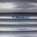 Galvanized steel pipe for greenhouse frame