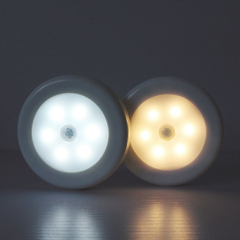 Dersoy PIR Motion Sensor Under Cabinet Light Auto Smart Night Lamp LED Lights For Home Bedroom Closet Kitchen Wardrobe Light