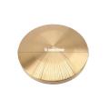 15.5cm/6inch Mini Hand Copper Gong Cymbal with Wooden Drumstick Mini Slamming Musical Instruments Kid Music Toy