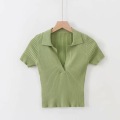 short sleeve green