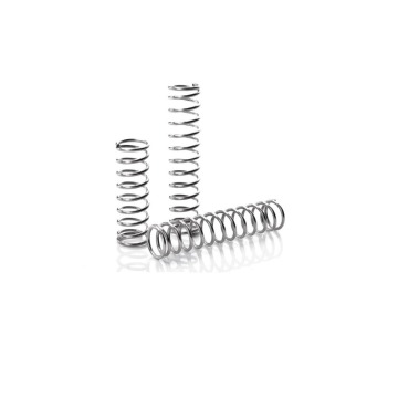 10pcs stainless steel compression spring non-corrosive tension spring surface passivated extension springs