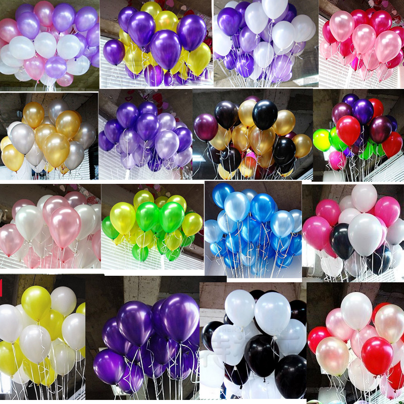 10pcs/lot air ballon 10inch 2.2g Latex balloons children party baby big ballon inflatable balloons Birthday wedding decoration