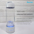 Bluevida new 3000mAh Large battery and SPE&PEM high concentration hydrogen water generator, simple style hydrogen water bottle