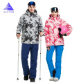 VECTOR Professional Men Women Ski Suits Jackets + Pants Warm Winter Waterproof Skiing Snowboarding Clothing Set Brand